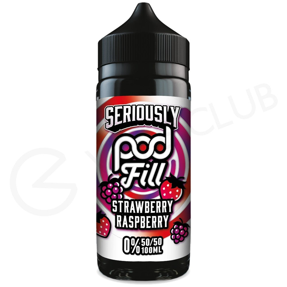 Seriously Pod Fill E-liquid Strawberry Raspberry